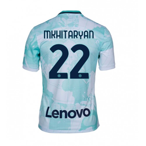 Dres Inter Milan Henrikh Mkhitaryan #22 Gostujuci 2022-23 Kratak Rukav